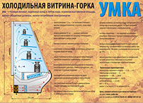 Холодильная витрина УМКА - технические характеристики